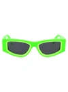 Off-white Andy Squared Acetate Sunglasses In 5907 Green