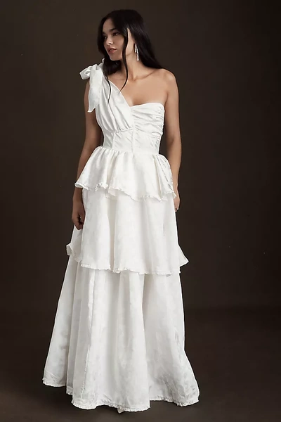 V. Chapman Grace Dress In White