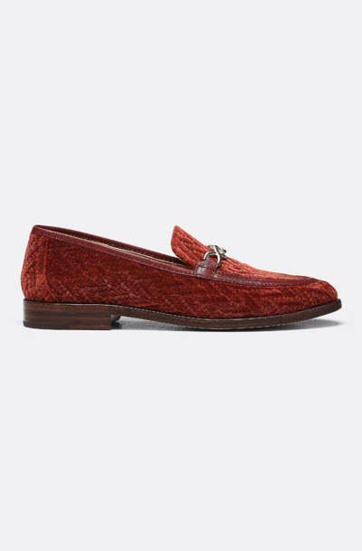 Joie Laila Chain Loafer In Red