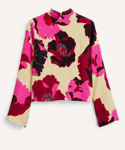 Dries Van Noten Capo Shirt In Fuchsia