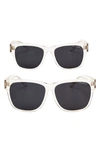 Kidraq Set Of 2 Ocean Wave Sunglasses In Ice Clear