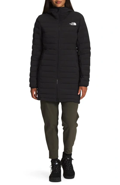 The North Face Belleview Stretch 600 Fill Power Down Parka In Black