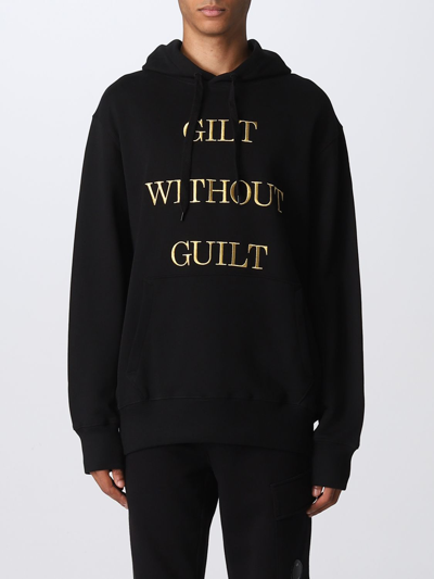 Moschino Couture Gilt Without Guilt Sweatshirt In Black 1