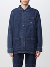 Dickies Denim Chore Coat In Blue