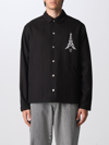 Kenzo Coach Shirt-jacket In Black