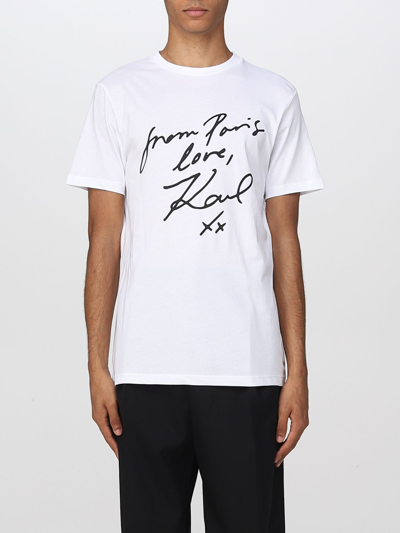 Karl Lagerfeld T-shirt  Men In White