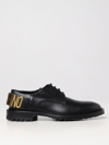 MOSCHINO COUTURE BROGUE SHOES MOSCHINO COUTURE MEN COLOR BLACK,D53341002