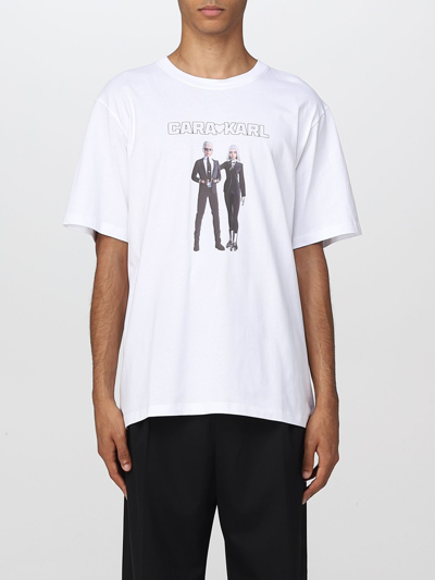 Karl Lagerfeld T-shirt  Men In White