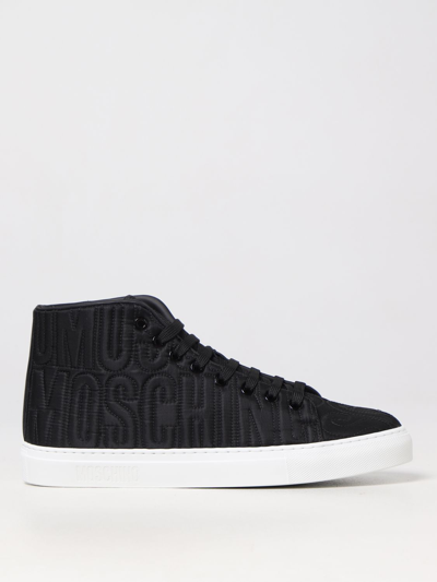 Moschino Trainers  Couture Men In Black
