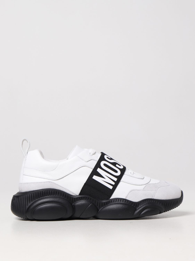 Moschino Trainers  Couture Men In White