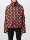 Moschino Logo Printed Puffer Jacket In Multicolor