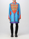 Moschino Coat  Couture Men In Multicolor