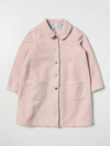 Caffe' D'orzo Coat  Kids In Blush Pink