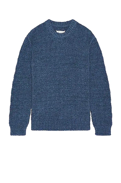 Maison Margiela Sweater In Dark Blue
