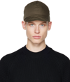 Jan-jan Van Essche Khaki O-project Cap In Grey Green