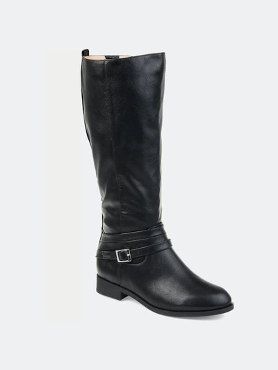 Journee Collection Collection Women's Tru Comfort Foam Extra Wide Calf Ivie Boot In Black