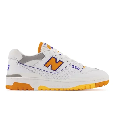 New Balance 550 In White/orange