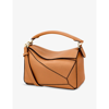 Loewe Puzzle Small Leather Shoulder Bag In Light Caramel