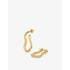 MISSOMA MISSOMA WOMEN'S GOLD MOLTEN 18CT RECYCLED GOLD-PLATED BRASS EARRINGS,57444902
