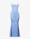 House Of Cb Olivette Corset Maxi Dress In Lavender