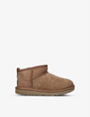 UGG CLASSIC ULTRA MINI SHEEPSKIN ANKLE BOOTS 7-9 YEARS,57575613