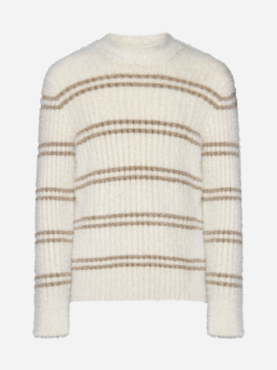 Jacquemus Beige 'la Maille Pescadou' Sweater In Light Beige