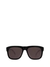 Saint Laurent Eyewear Square Frame Sunglasses In Black