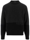 VERSACE GRACA CREWNECK KNIT JUMPER