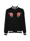 Kenzo Memorabil Reversible Bomber Jacket In J Black