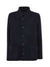 Labo.art Ladies Wool Jacket In Atlantic