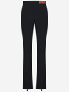 Heron Preston Gabardine Stretch Viscose Blend Pants In Black