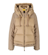 PARAJUMPERS PARAJUMPERS PEPPI BEIGE HOODED DOWN JACKET