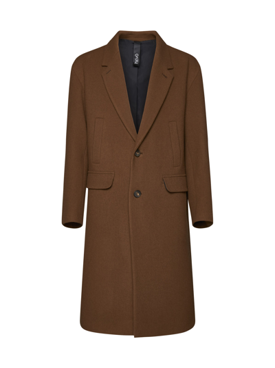 Hevo Coat In Brown