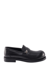 Martine Rose Round-toe Slip-on Loafers In Black