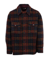 ISABEL MARANT POCKET PATCH CHECKED SHIRT JACKET