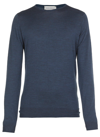 JOHN SMEDLEY LUNDY CREWNECK LONG-SLEEVED JUMPER