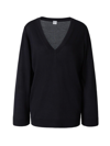 TOTÊME V-NECK LONG-SLEEVED JUMPER