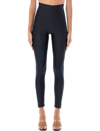 The Andamane Seamless High-waisted Stretch Leggings In Black