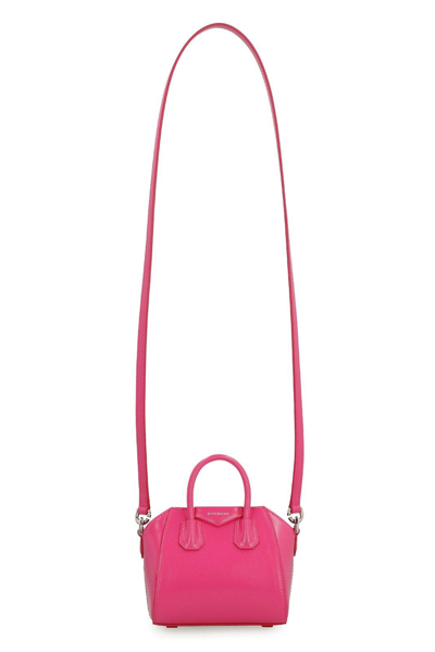 Givenchy Micro Antigona Shoulder Bag In Calf Leather
