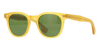 Garrett Leight Byrne Sun Matte Blondie Sunglasses In Yellow/green