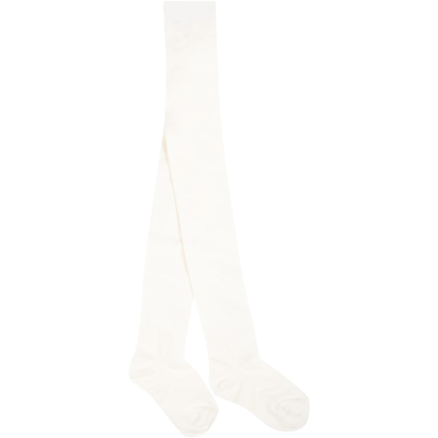 Story Loris Kids' Ivory Tights For Girl