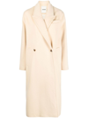 Aeron Haven Double-breasted Wool Coat In Neutrals