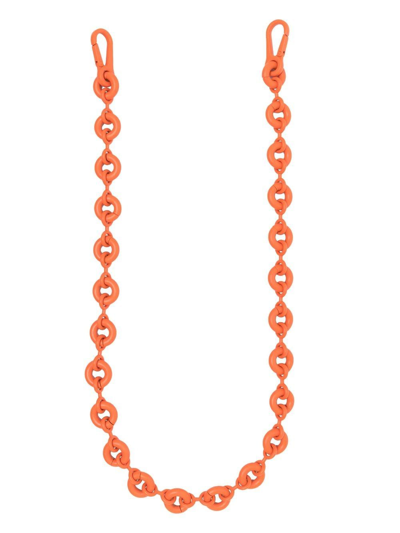 Loewe Orange Donut Chain-link Bag Strap