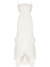 MARIA LUCIA HOHAN AZORA FULLY-PLEATED GOWN