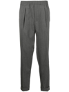 Woolrich Commuting Elasticated Trousers In Grau