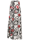 AMIR SLAMA FLORAL-PRINT WIDE-LEG TROUSERS