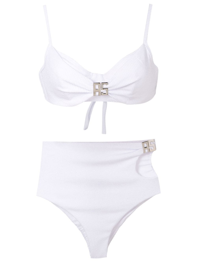 Amir Slama Cut-out Detail Bikini In White