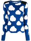 ROSSIGNOL POETIC SKY CLOUD-PRINT JUMPER