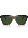 DOLCE & GABBANA TORTOISESHELL-EFFECT SUNGLASSES