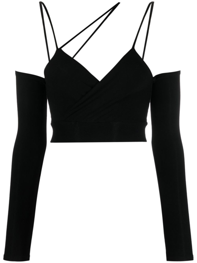 LAMA JOUNI CUT-OUT CROP TOP 